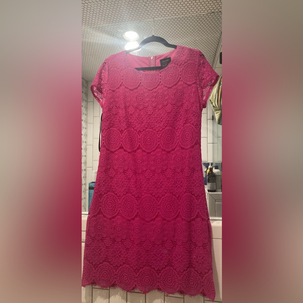 Laundry by Shelli Segal Pink Dress Womens Size 10